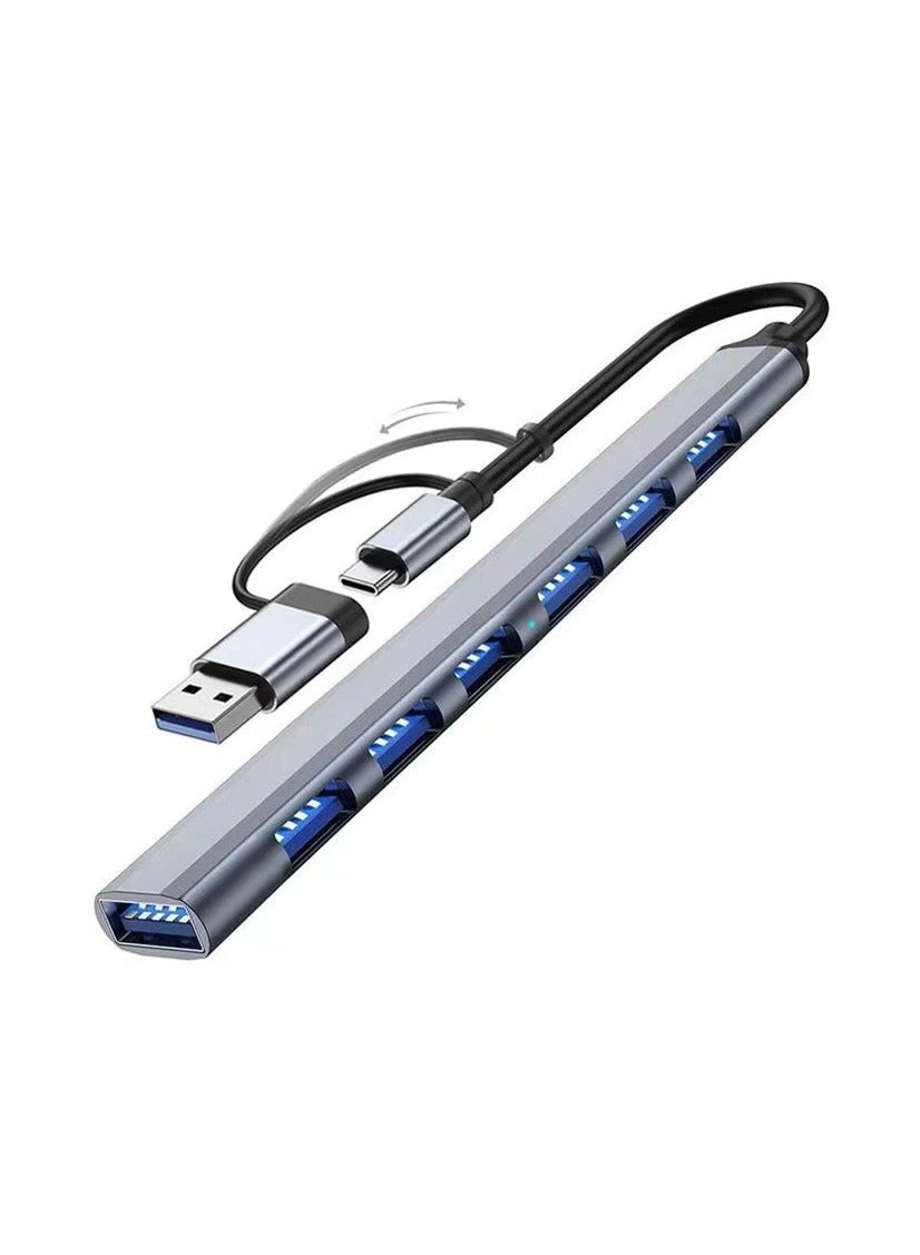 VIUAUAX 7-Port USB 3.0 Hub