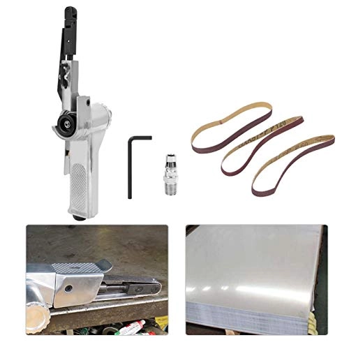Air Grinding Polishing Machine - 10mm 3/8in Pneumatic Belt Sander