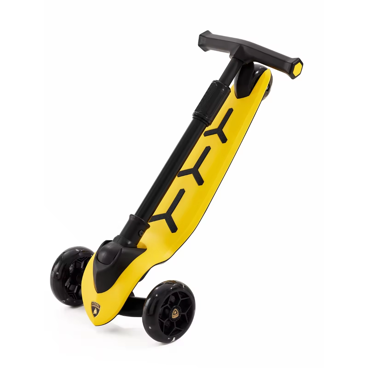 3-Wheel Kick Scooter – LED Foldable