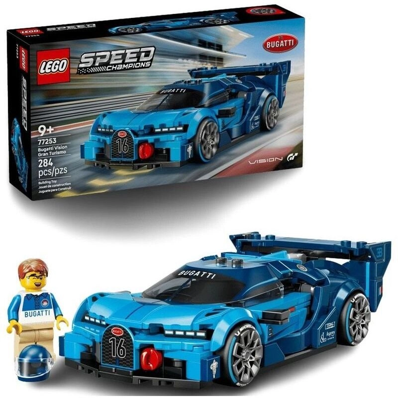 Speed Champions Bugatti Vision GT Hyper Sports Car (77253)