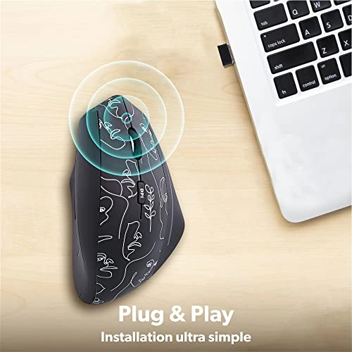 Mariko Ergonomic Vertical Mouse - Wireless