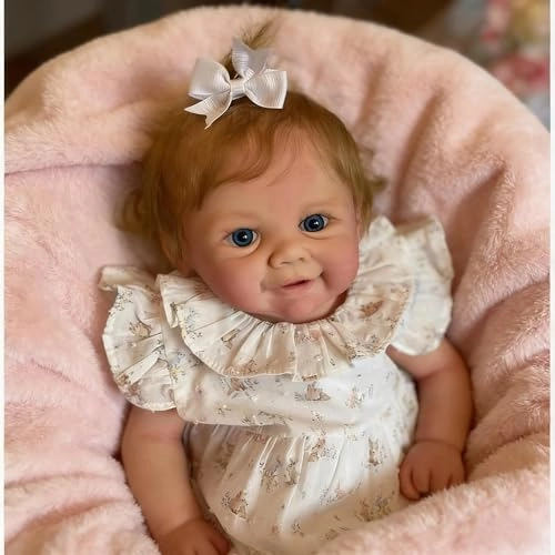 Reborn Baby Doll - 19 Inch Silicone Girl Ages 3+