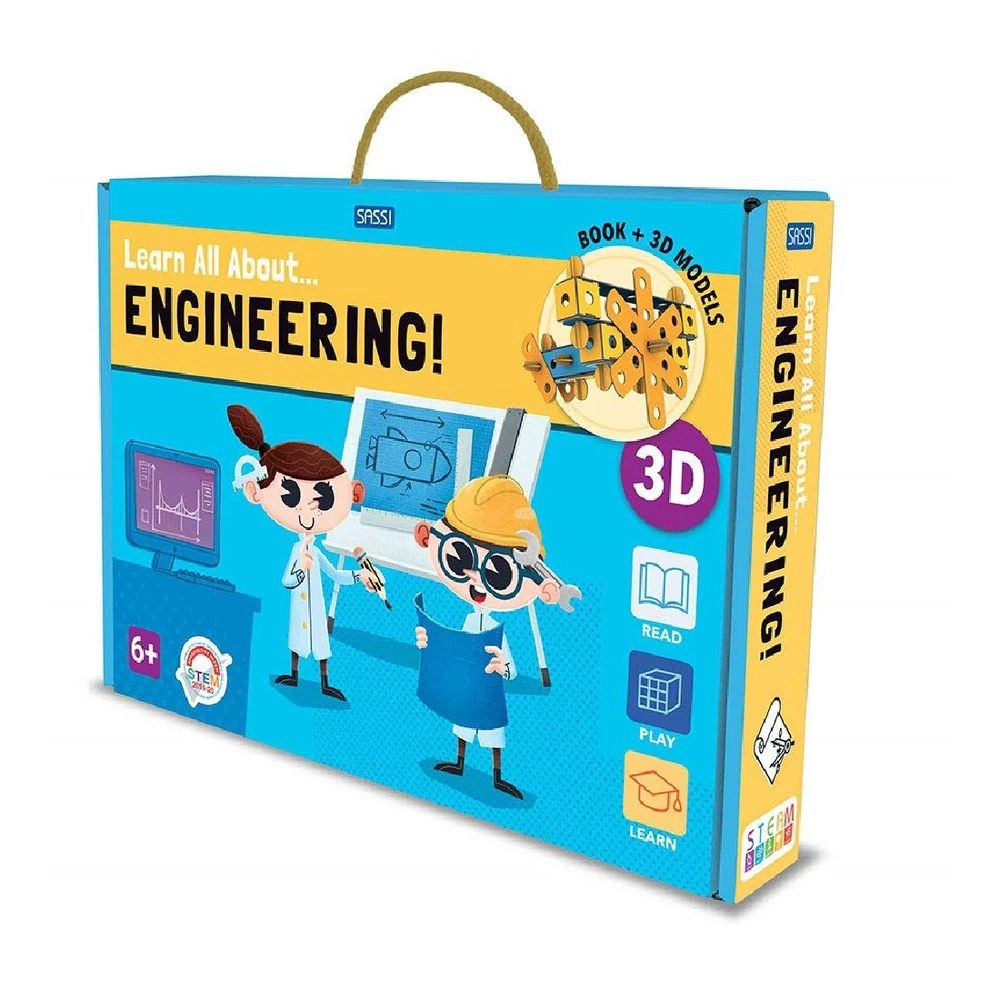 Sassi Learn All About Engineering - Paperback 32 pages English