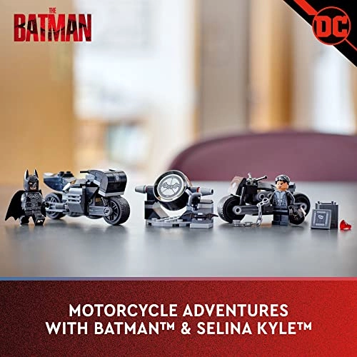 DC Batman Batman and Selina Kyle Motorcycle Pursuit (76179)