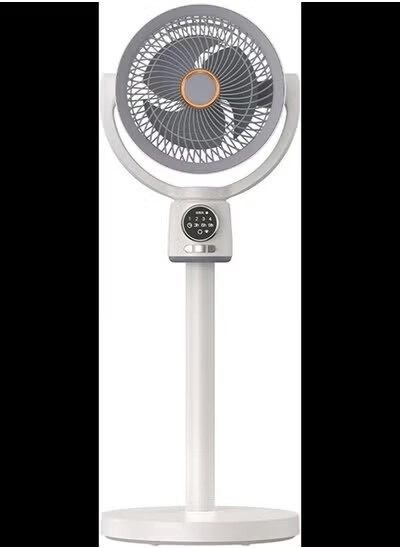 Akzun Trading USB Floor Fan - 140° Oscillation 9H Timer 5 Speeds