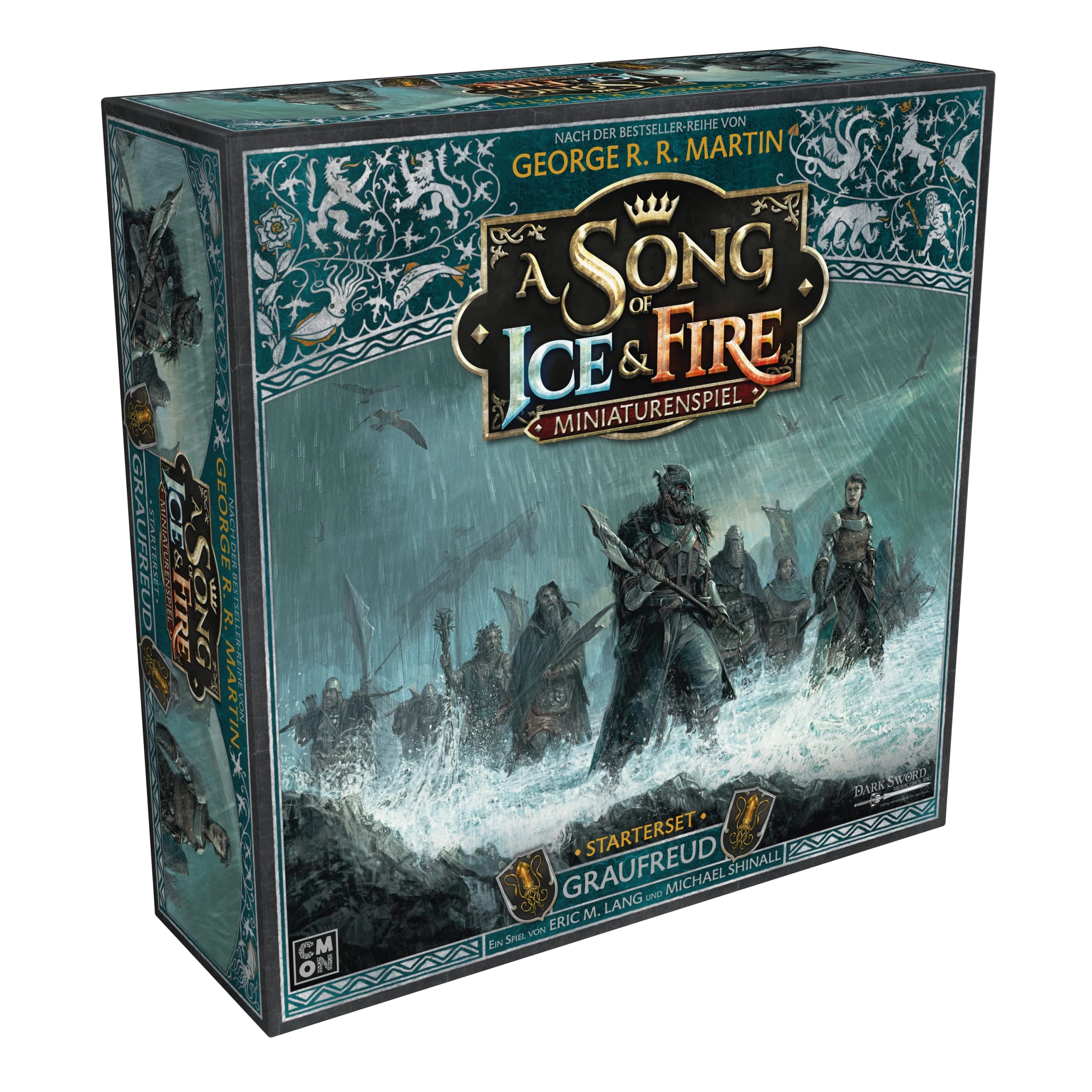 CMON A Song Of Ice And Fire Tabletop Miniatures Game: House Greyjoy Starter Set