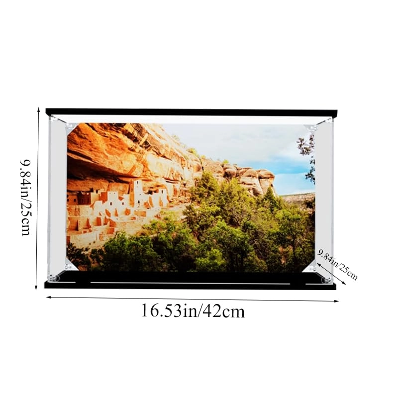 Display Case for LEGO The Creeper Mine 21155 - Acrylic Minecraft