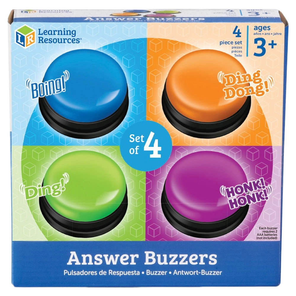 Answer Buzzers - Suitable for 3 years & above