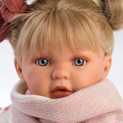 Julia Baby Doll - 42 cm Vinyl Fabric Blonde Hair Blue Eyes Ages 3+