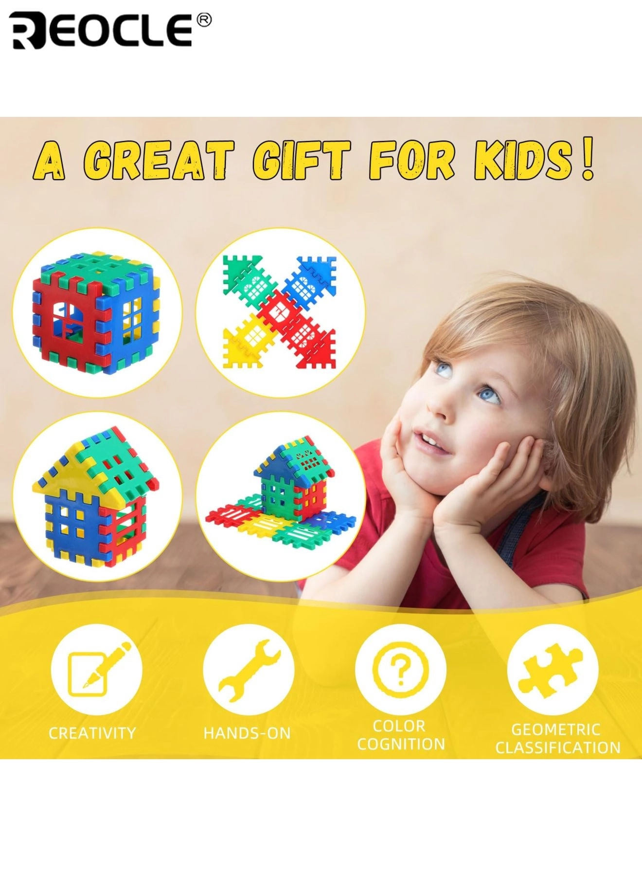 Large Building Blocks - 130 pcs