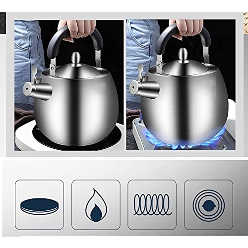 Tea Kettle - Stainless Steel 3L