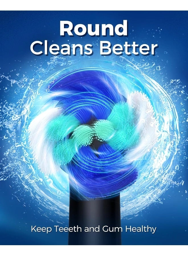 Rotating Electric Toothbrush - 8 Brush Heads 4 Modes 25-Day Battery Life