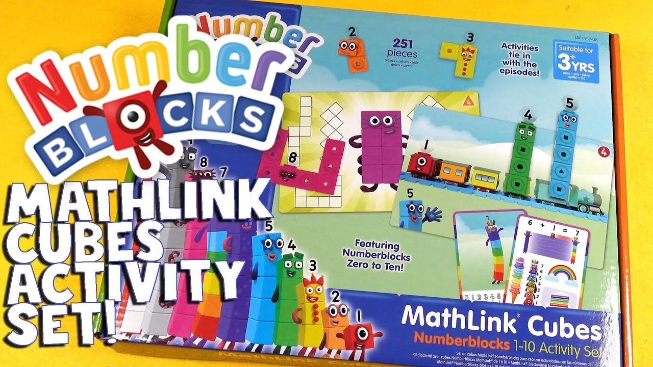Number Blocks 1-10 - Suitable for 3 years and above 251 pieces