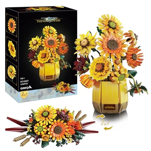 Sunflower Blocks Set (G8907) - 2-in-1 STEM