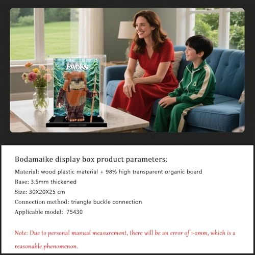 Display Case for Lego 75430 - 30 x 20 x 25 cm transparent