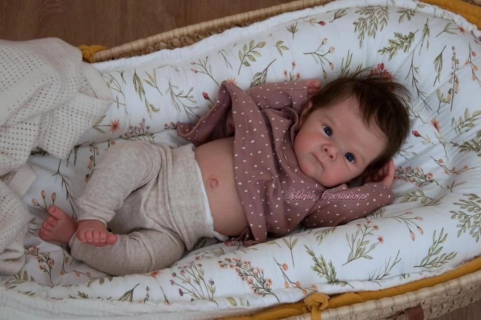 Reborn Baby Doll - 18 inches Full Silicone Vinyl Girl