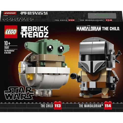 Star Wars BrickHeadz The Mandalorian & The Child (75317)