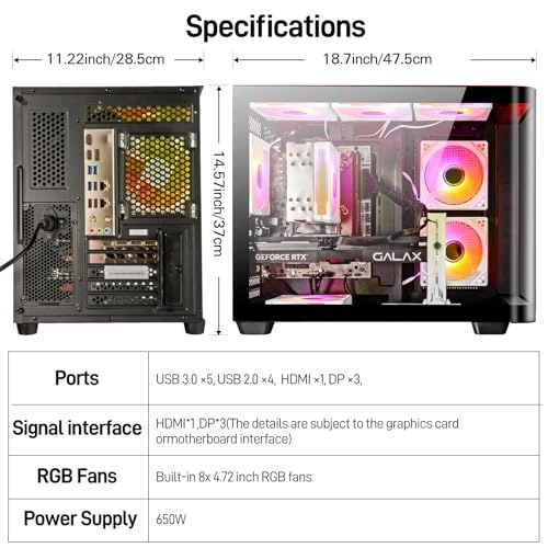 Gaming Desktop - Core i7-14700F 16G DDR5 1TB