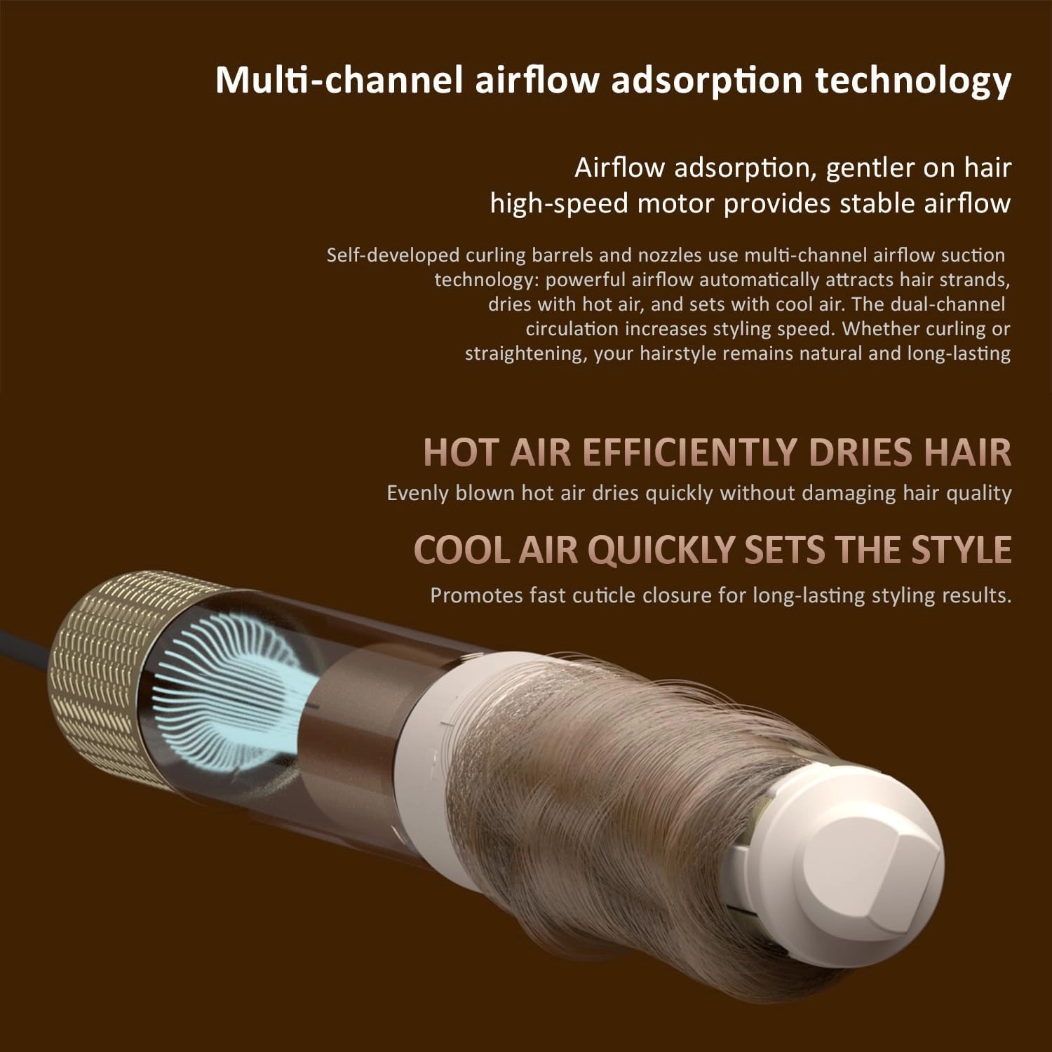 5 in 1 Multi Hot Air Styler Wrap