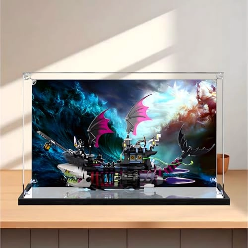 Acrylic Figures Display Box - 62x32x37cm Acrylic