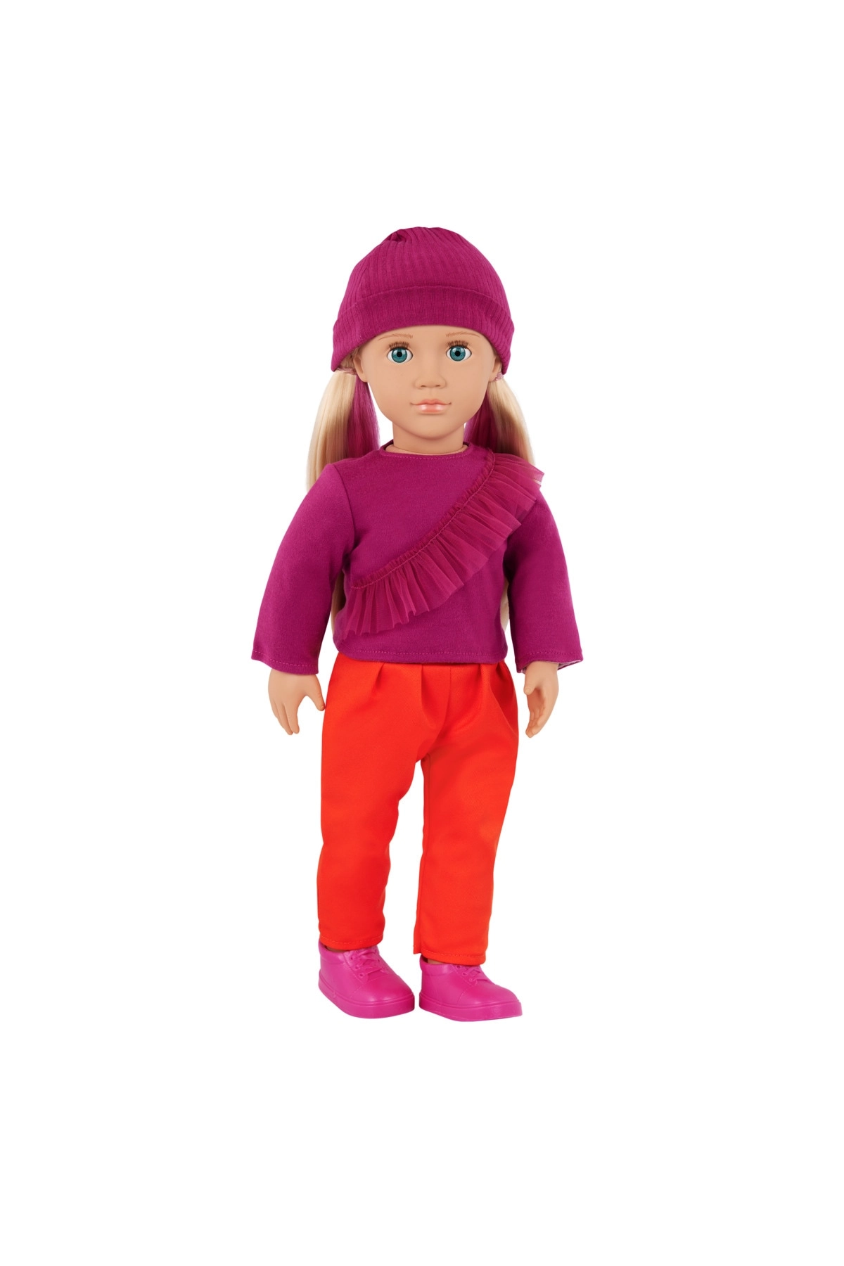 Our Generation Shay Doll - 18-inch Color Block Outfit