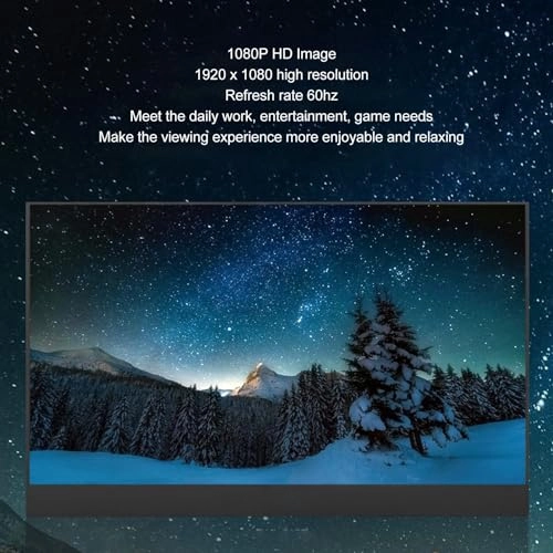 Portable Monitor - HDR 1080P FHD 13.3 Inch