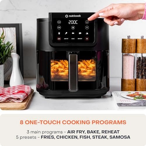 (Renewed) Air Fryer Slim XL AFS200-cr