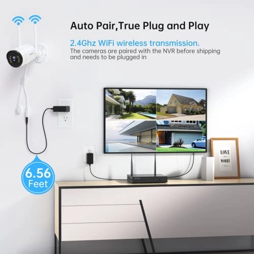 WiFi Security Camera System 3MP