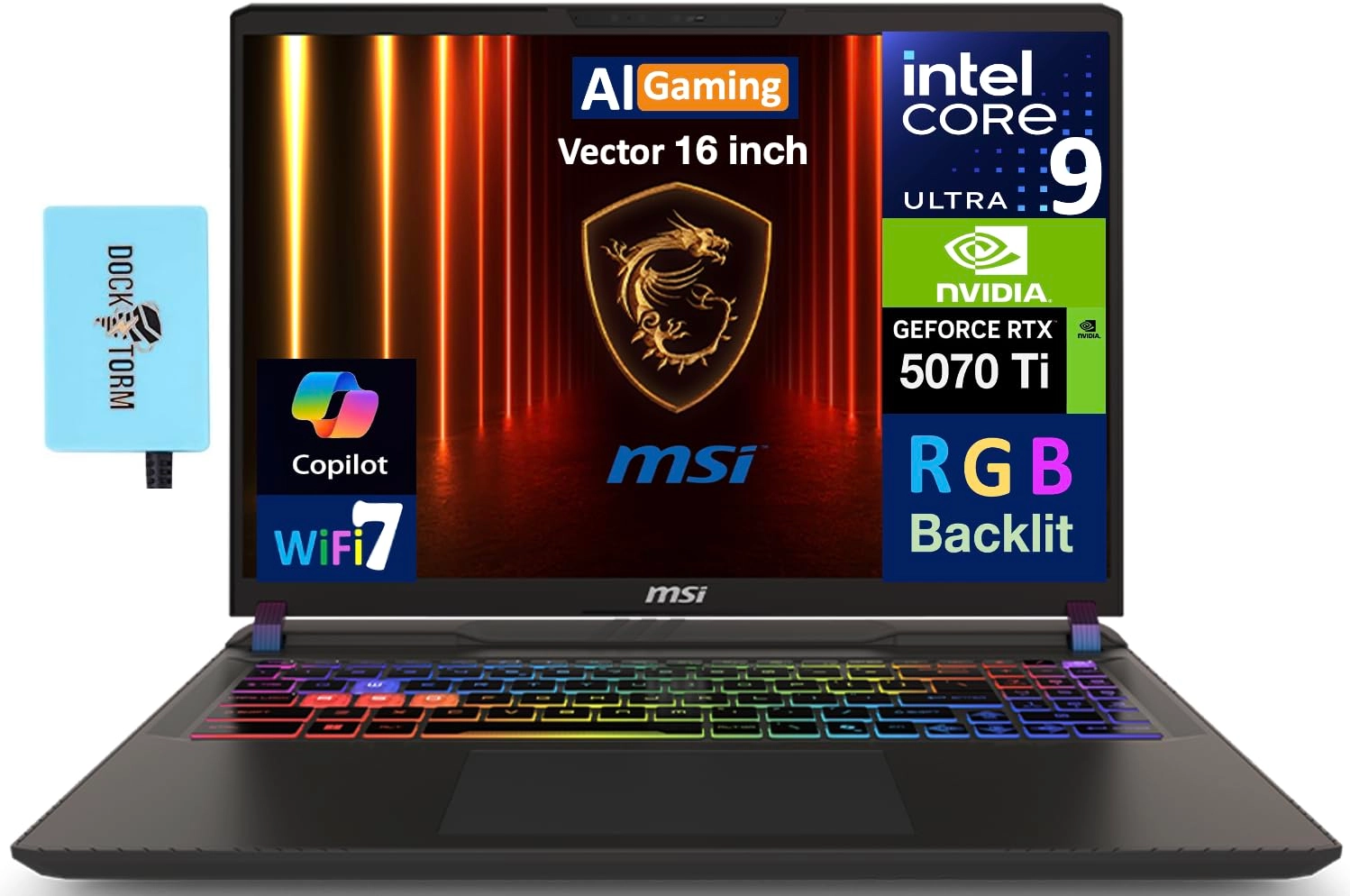 Vector 16 HX - 16'' Ultra 9-275HX 64GB DDR5 4TB SSD