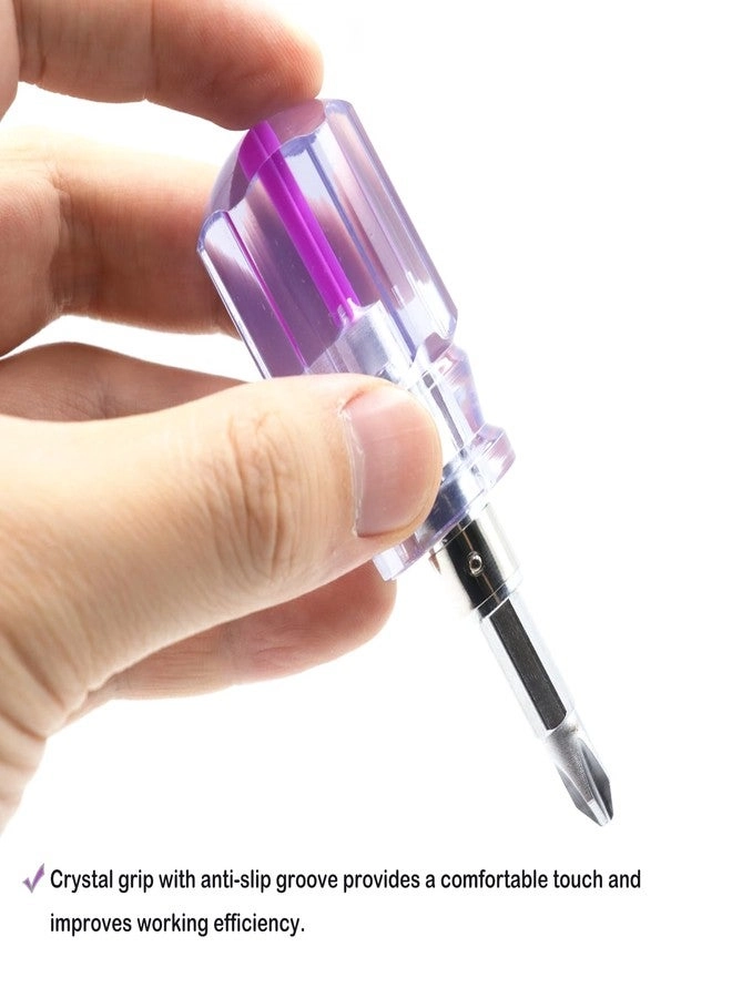 Magnetic Slotted and Phillips Screwdriver Set (2 Pcs)