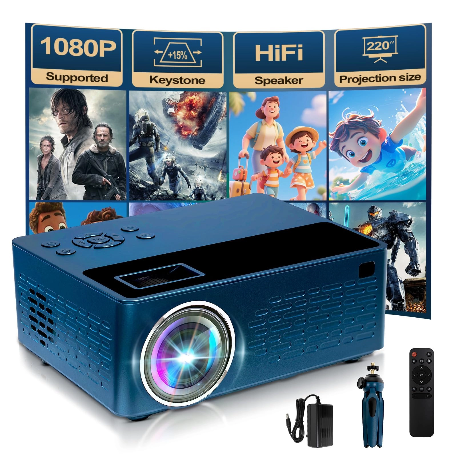 AudonMax J12c Pro - 1920 x 1080 Pixels