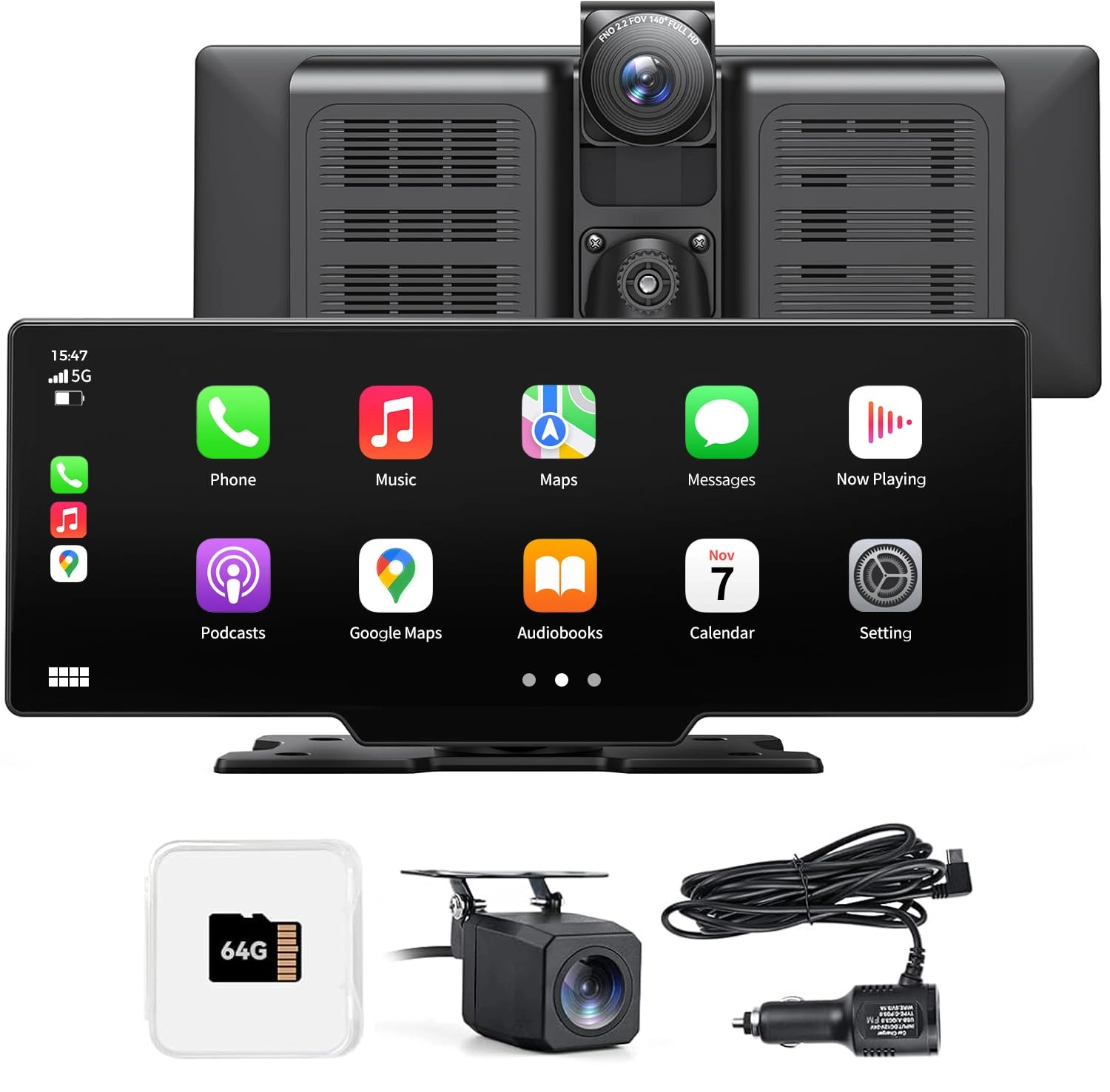 Carpeer Wireless Carplay Screen - 4K
