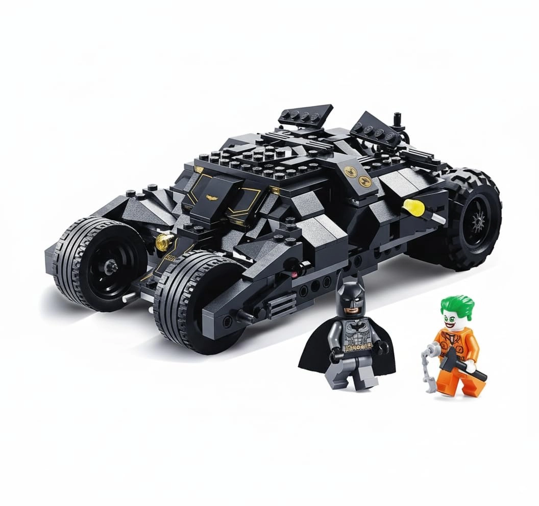 Orlenic Superhero Batmobile - DIY Construction Bricks