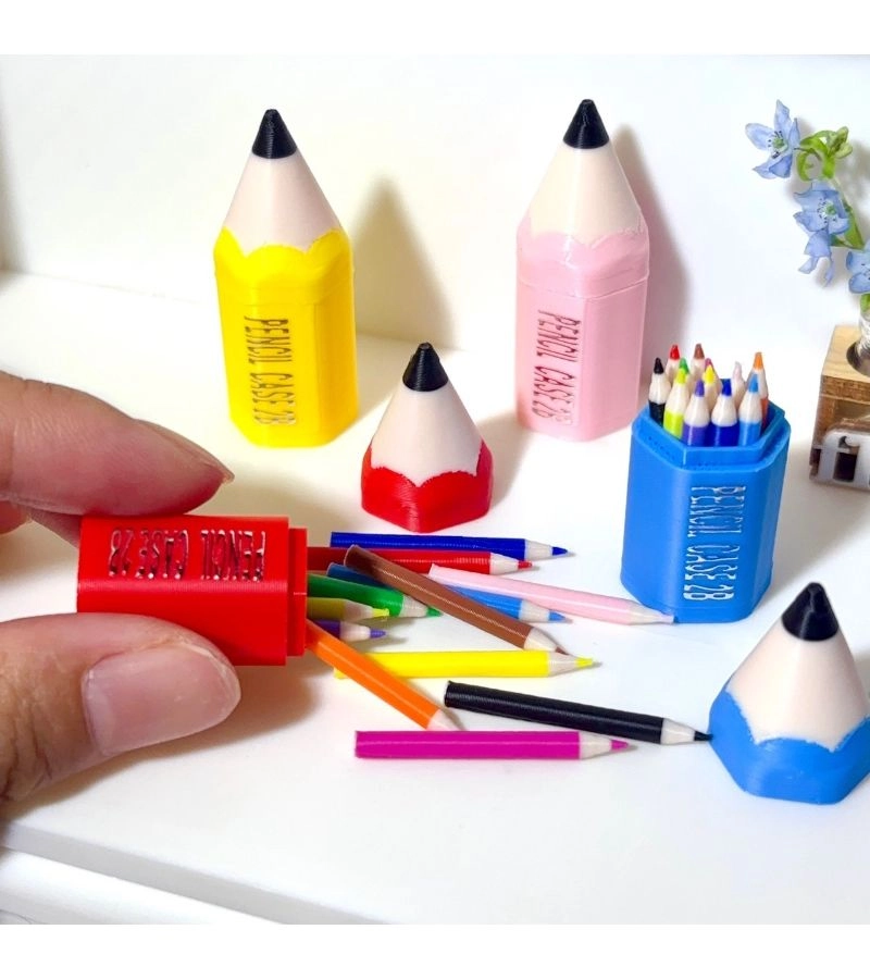 Generic Mini Colored Pencil Set - 13-piece 1:12 scale