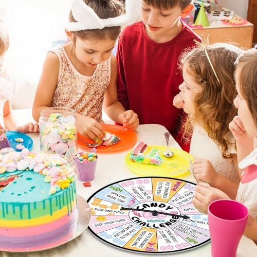 Candy Challenge Game Spinner - English 12 years and up