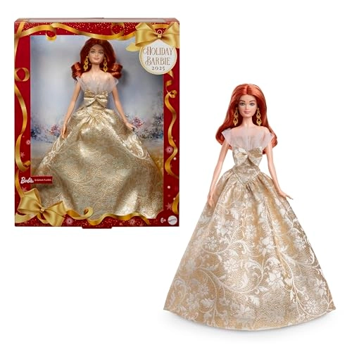 Holiday Barbie - Signature Red Hair Gold Ages 6+