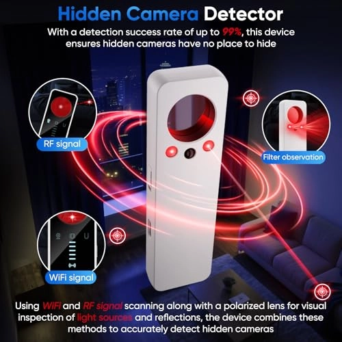 Hidden Camera Detector - 2025 5 Levels Sensitivity