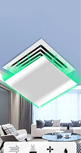 Air Conditioning Windshield Angel - Square 45cm White Cassette