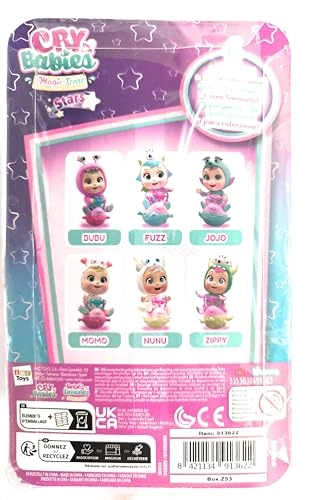 CRY Babies Zippy Mini Baby Doll - Monster Pyjamas Scooter Ages 3+