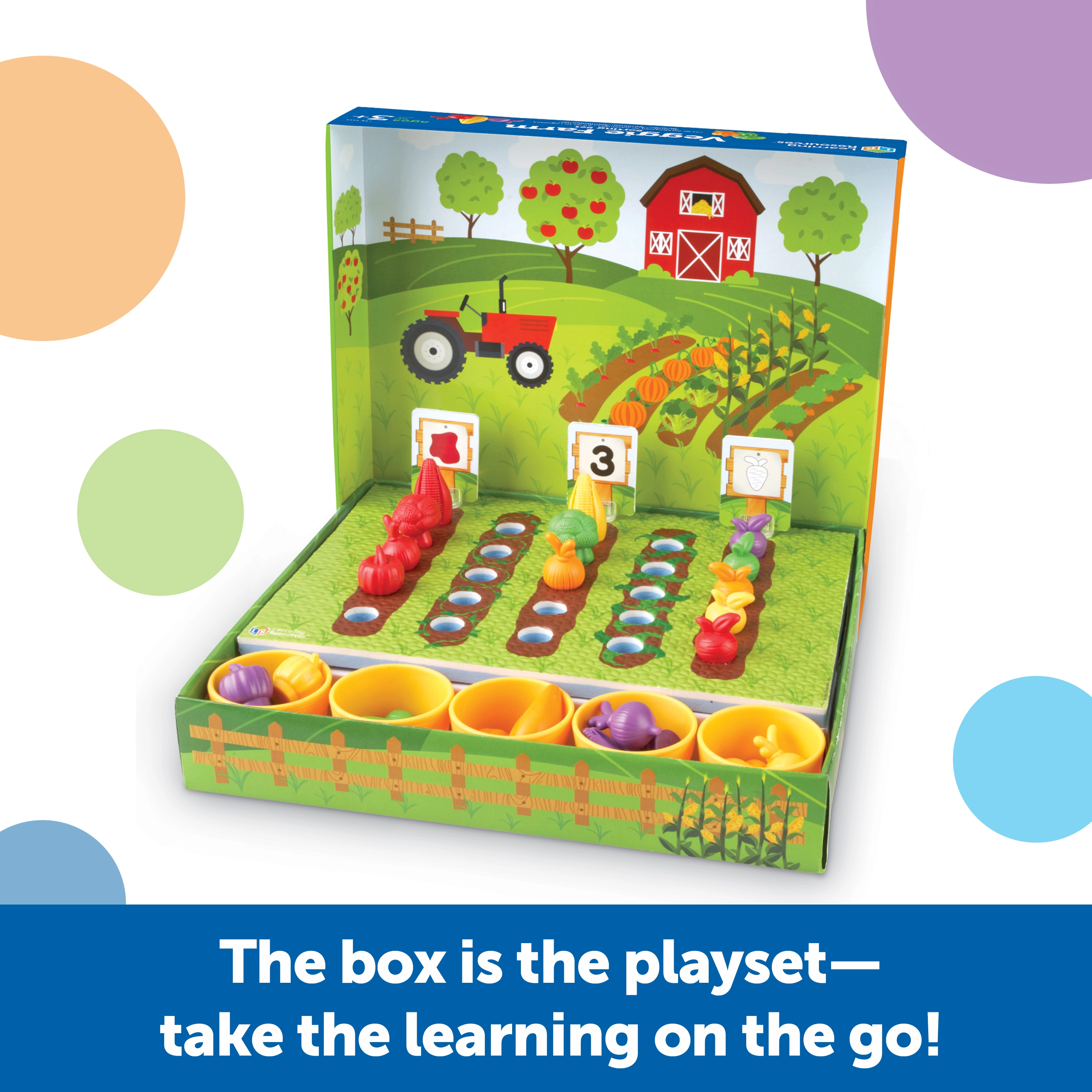 Veggie Farm Sorting Set - Suitable for 3 years & above