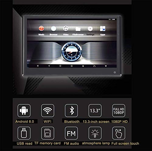 Car Headrest Display - 13.3-Inch