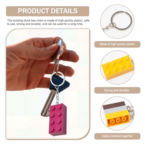 Brick Keychain Set