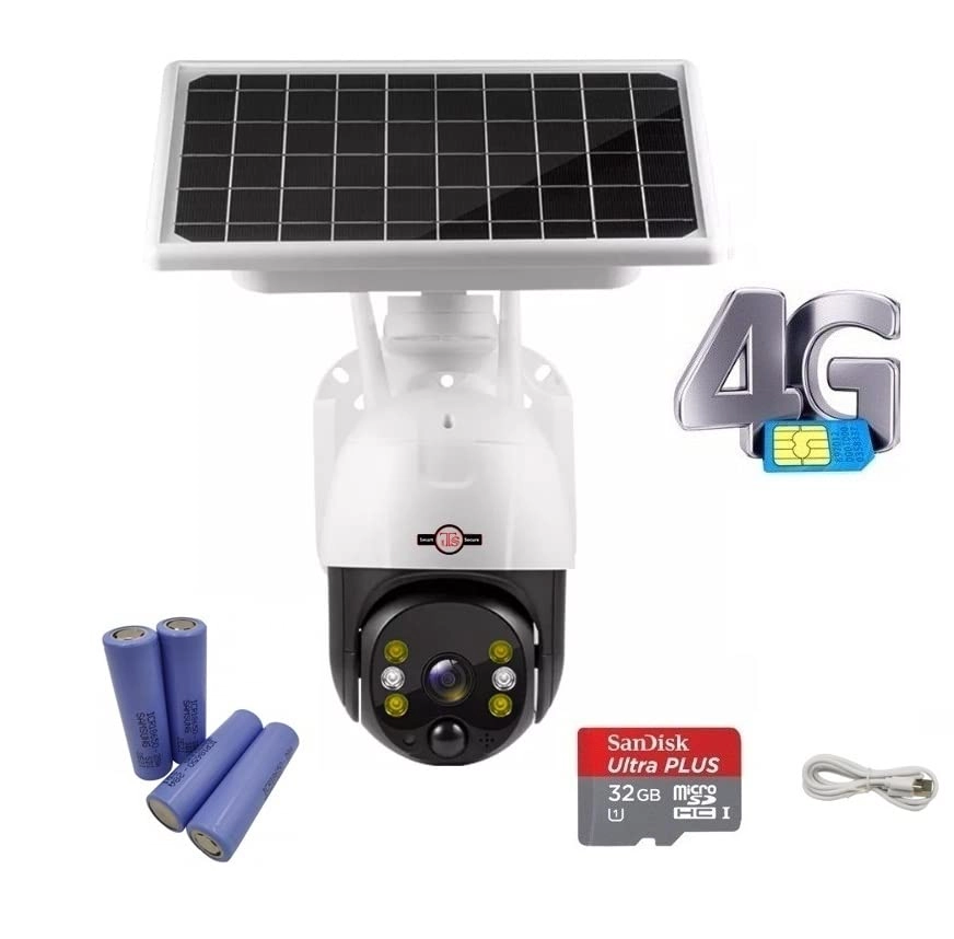 ITS Wireless Solar PT Dome 4MP