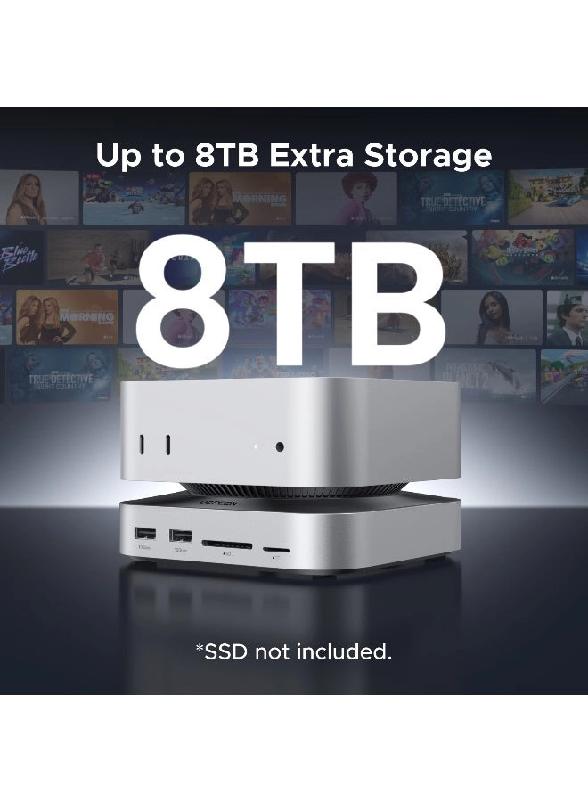 Docking Station CM841/65487 - M.2 NVMe SSD Enclosure 10Gbps USB-C