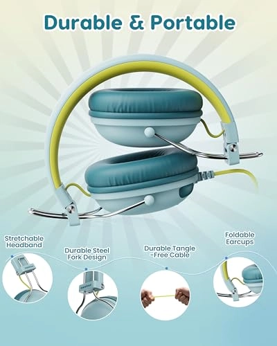 Kids Headphones Wired Headphone