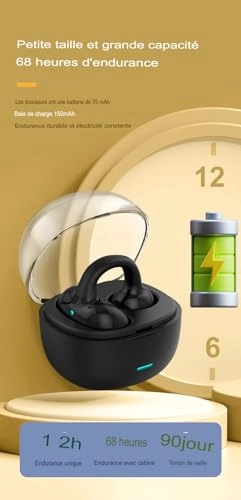 Wireless Bluetooth Earphone Clip V5.3 Wireless Earbud