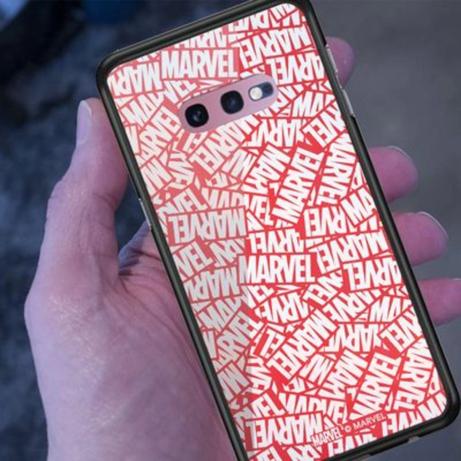Logo Collage Back Case for Galaxy S10e