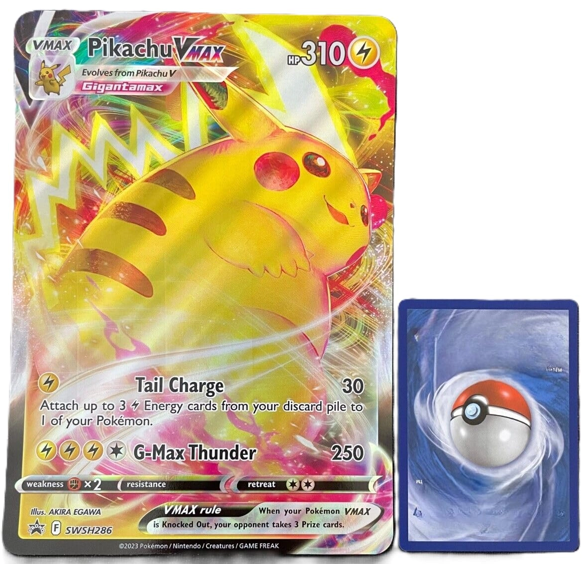 BB-Toy-Trades PKM Gigadynamax Pika SWSH286 - English