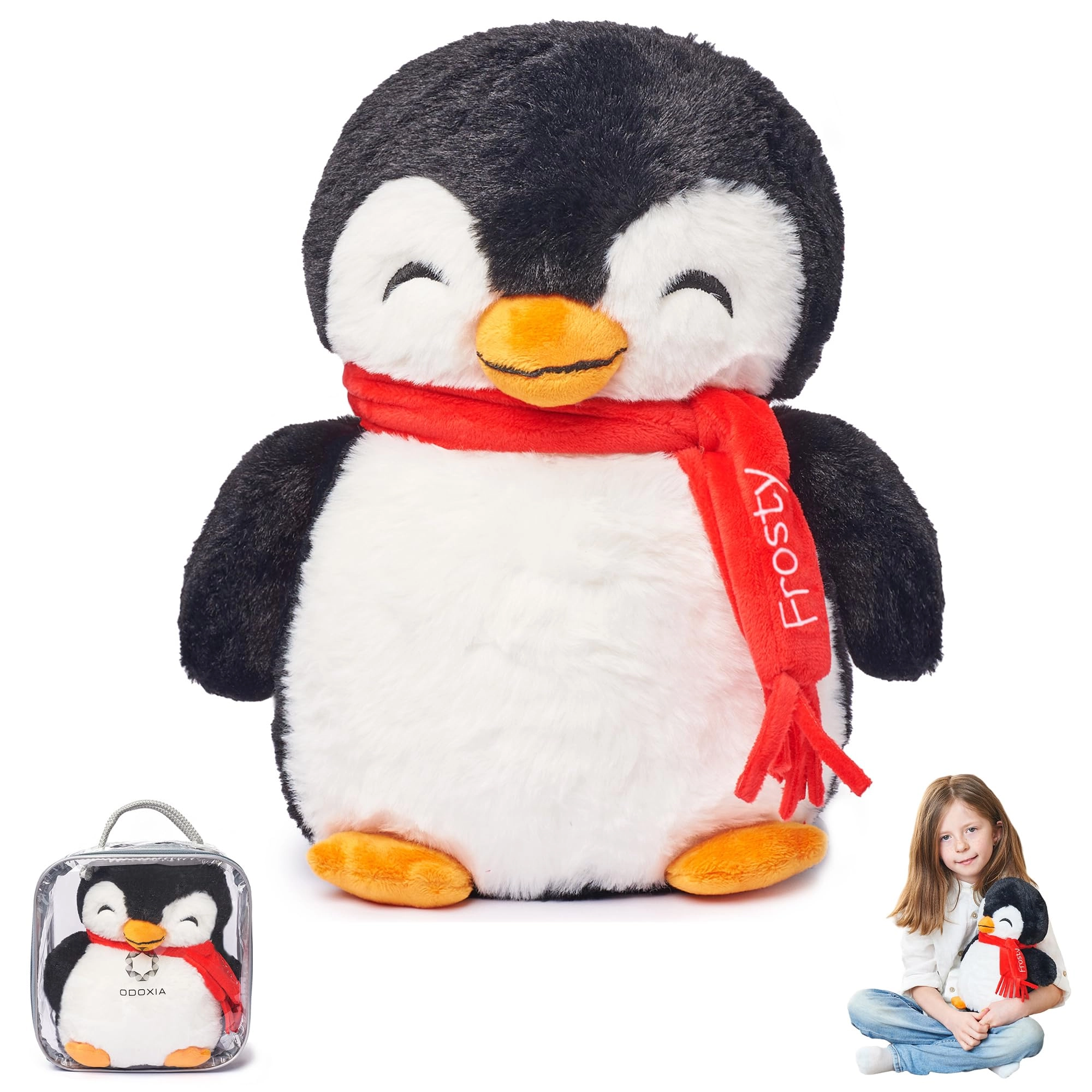 odoxia Penguin 1 Plush - Weighted 5lb Big