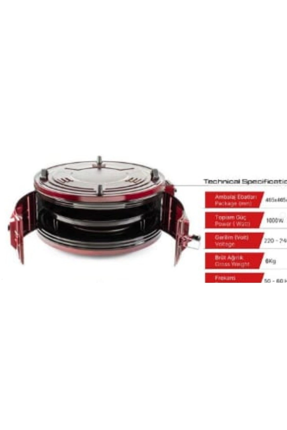 Home Maker Single Layer Electric Round Oven